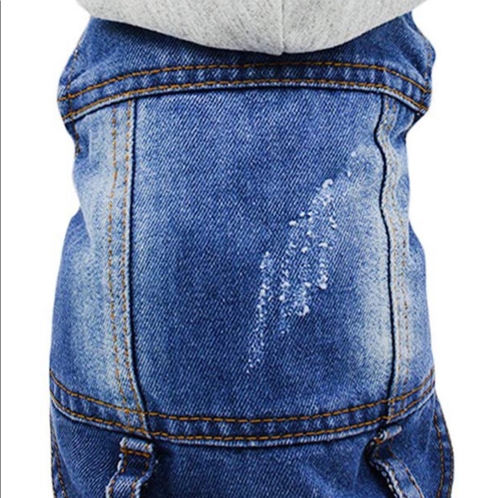 SILD PET CLOTHES JEAN JACKET